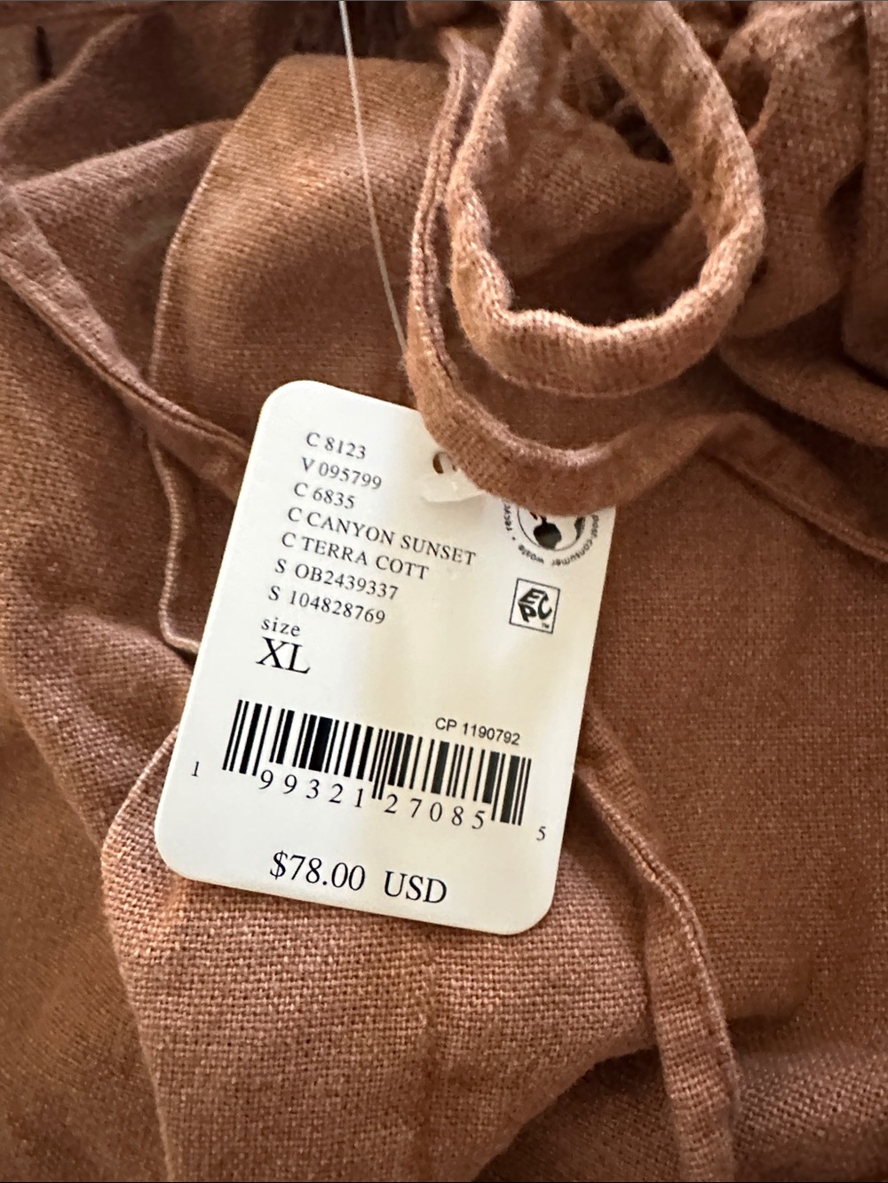 Free People Wide-Leg Pants in Brown - Picture 4 of 8